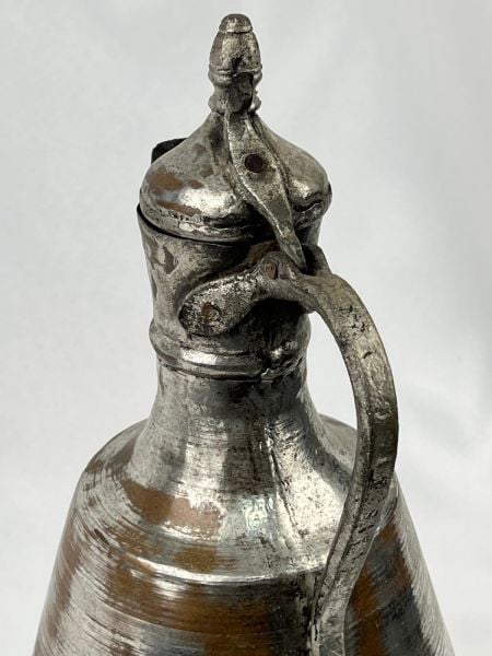 Antika Bakır Güğüm Ölçü Çap 21 Cm H 36 Cm