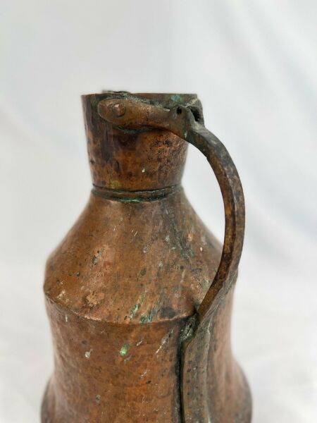 Antika Bakır Güğüm Ölçü Çap 20 Cm H 29 Cm