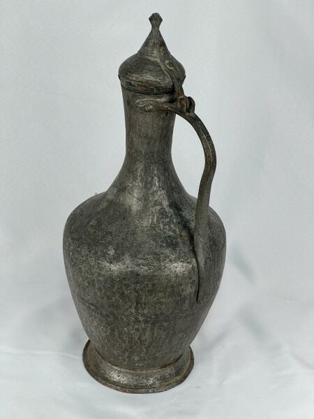 Antika Bakır Güğüm Ölçü Çap 21 Cm H 53 Cm