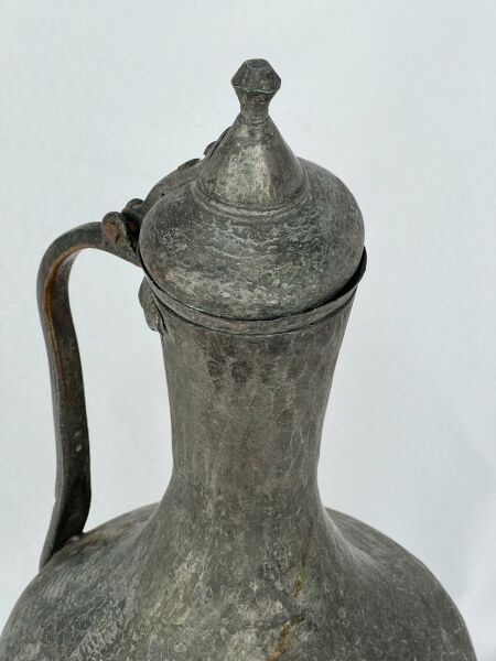 Antika Bakır Güğüm Ölçü Çap 21 Cm H 53 Cm