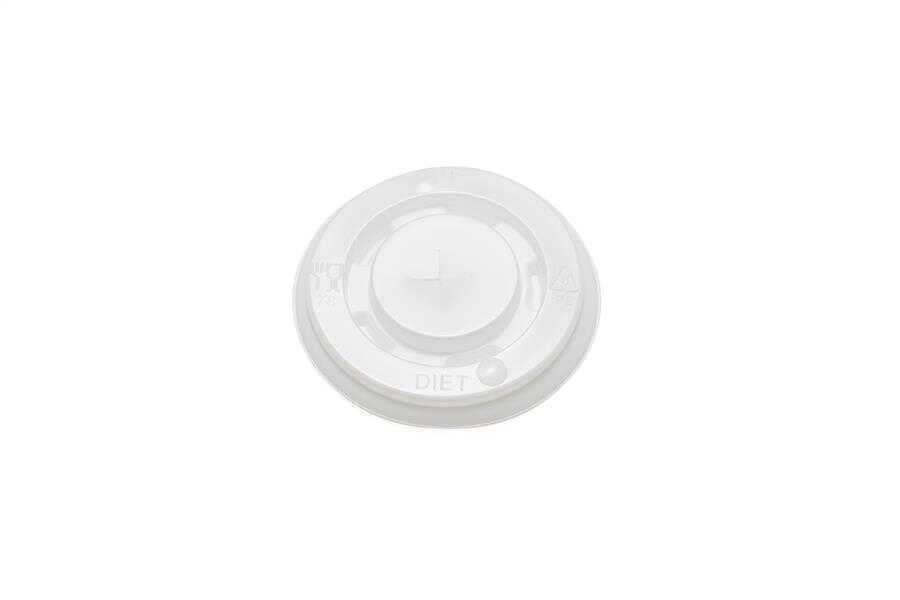 Bardak Kapağı 78 Çap Soğuk Çizikli Beyaz 1,20 Gr 78 Mm 100 Adet