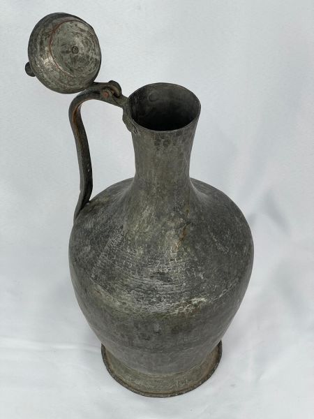 Antika Bakır Güğüm Ölçü Çap 22 Cm H 51 Cm