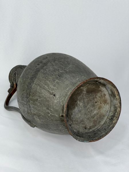 Antika Bakır Güğüm Ölçü Çap 22 Cm H 51 Cm