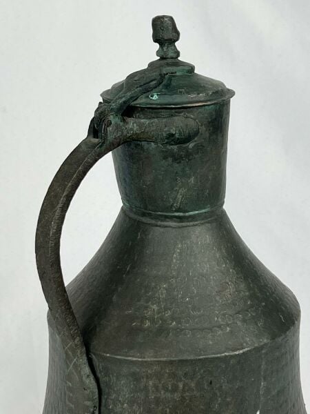 Antika Bakır Güğüm Ölçü Çap 30 Cm H 40 Cm