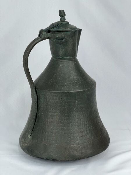 Antika Bakır Güğüm Ölçü Çap 30 Cm H 40 Cm