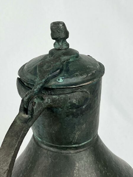 Antika Bakır Güğüm Ölçü Çap 30 Cm H 40 Cm