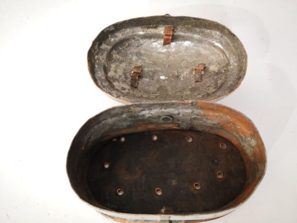 Antika Bakır Kildan Aoa Ölçü 9X5Cm 6Cm Yüksekliği