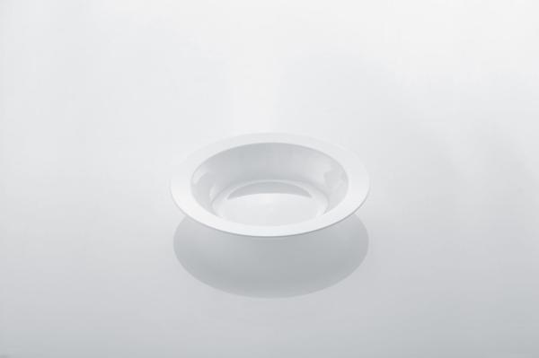 Plastik Çukur Tabak 19 Cm Beyaz Rubikap Pl.P19 10 Adet