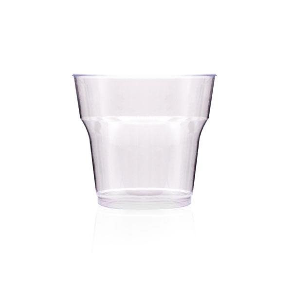 Kristal Bardak 180 Ml Şeffaf Polistiren Rubikap Kb.200 25 Adet
