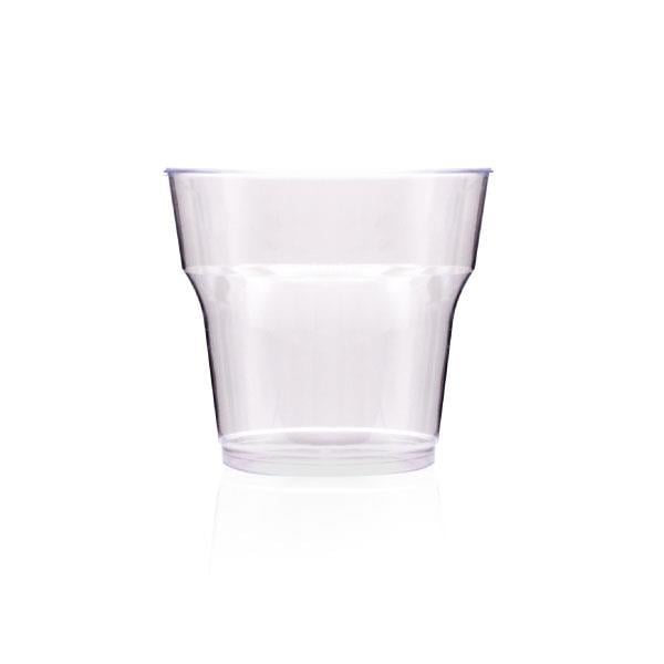 Kristal Bardak 180 Ml Şeffaf Polistiren Rubikap Kb.200 25 Adet