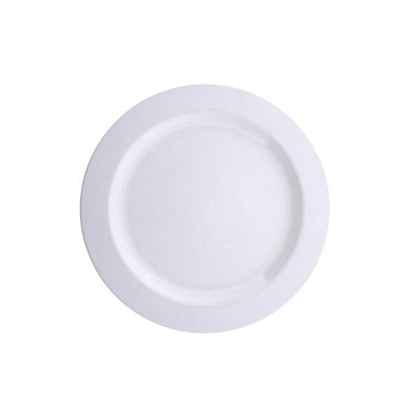 Plastik Tabak 23 Cm Beyaz Rubikap Pl.R23 10 Adet