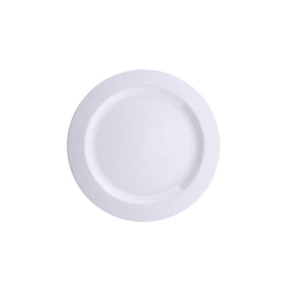 Plastik Tabak 19 Cm Beyaz Rubikap Pl.R19 10 Adet