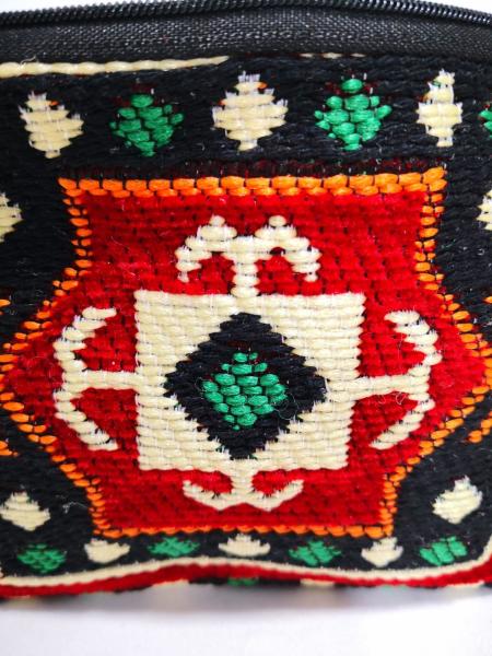 Kilim Desen Cüzdan Boy Çanta Ölçü 17X13Cm