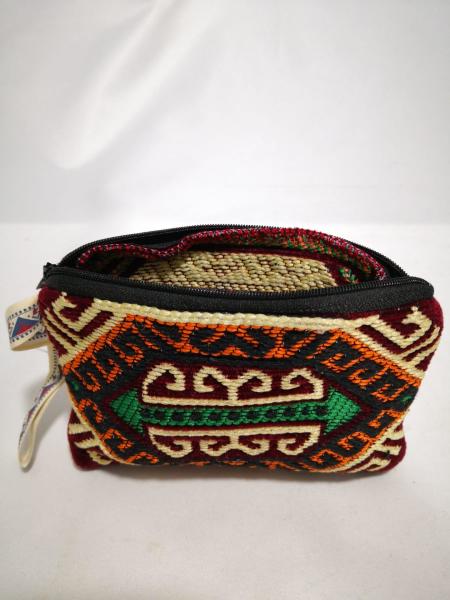 Kilim Desen Cüzdan Boy Çanta Ölçü 17X13Cm