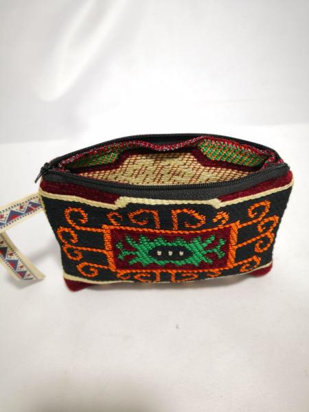 Kilim Desen Cüzdan Boy Çanta Ölçü 17X13Cm