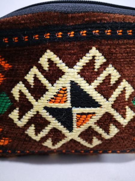 Kilim Desen Cüzdan Boy Çanta Ölçü 17X13Cm