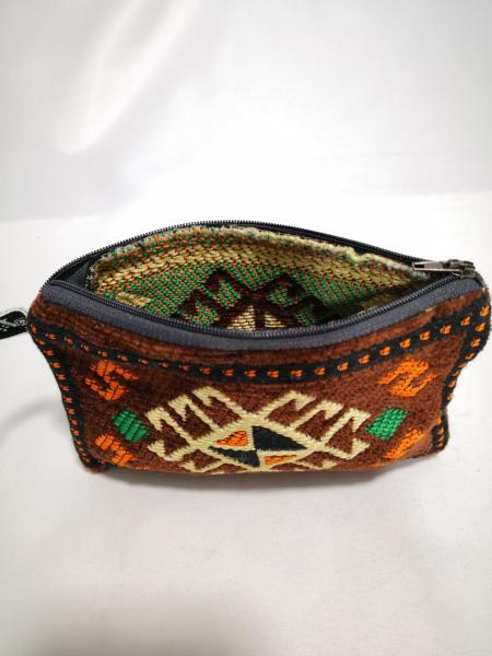 Kilim Desen Cüzdan Boy Çanta Ölçü 17X13Cm