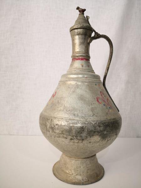 Antika Afyon Güğüm Aoa Ölçü 20Cm Çapi 54Cm Yüksekliği