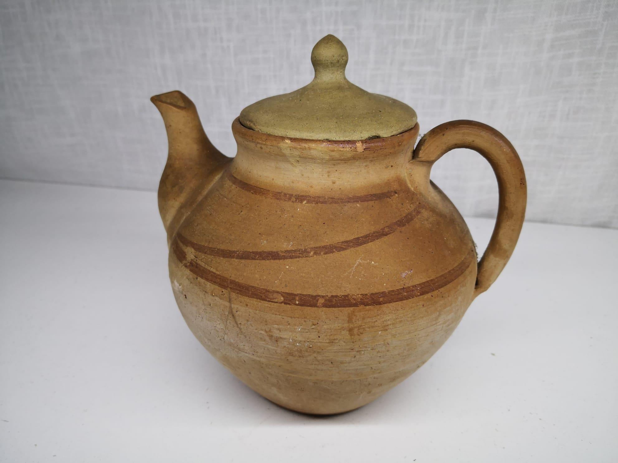 Toprak Çaydanlik Aoa Ölçü 18X14Cm 18Cm Yüksekliği