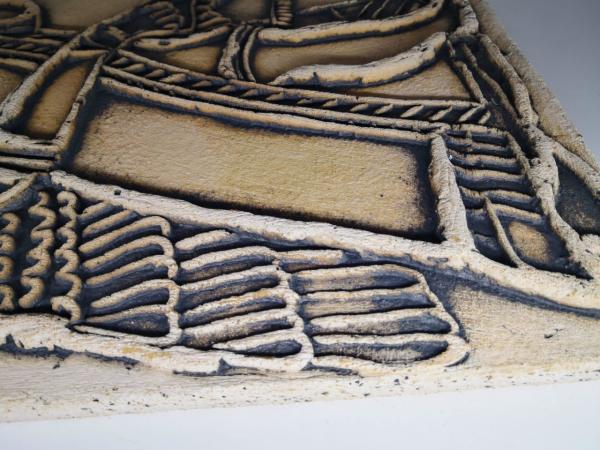 Vintage Kil Tablet Aoa Ölçü 31X52Cm