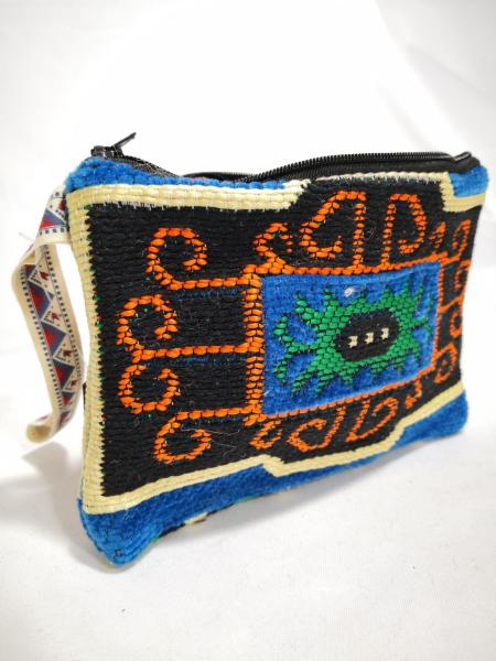 Kilim Desen Cüzdan Boy Çanta Ölçü 17X13Cm