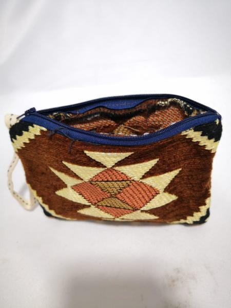 Kilim Desen Cüzdan Boy Çanta Ölçü 17X13Cm