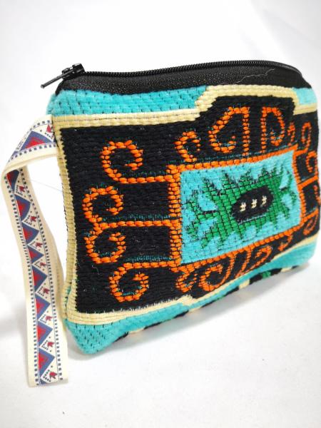 Kilim Desen Cüzdan Boy Çanta Ölçü 17X13Cm
