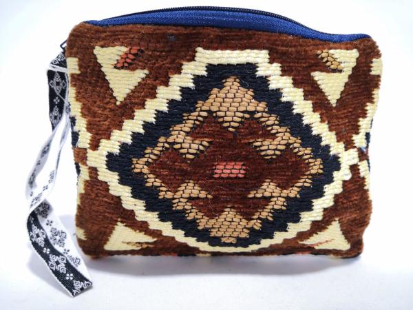 Kilim Desen Cüzdan Boy Çanta Ölçü 17X13Cm