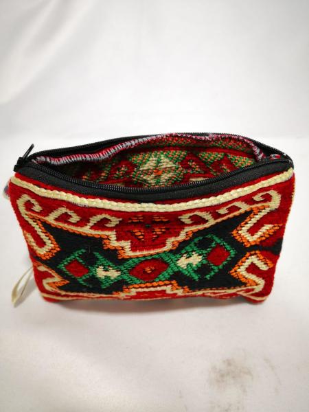 Kilim Desen Cüzdan Boy Çanta Ölçü 17X13Cm
