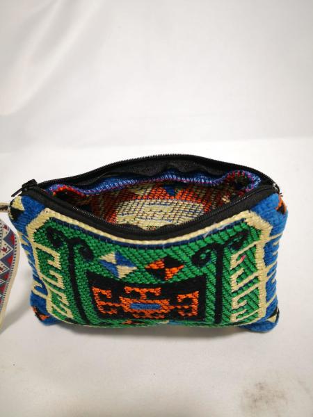 Kilim Desen Cüzdan Boy Çanta Ölçü 17X13Cm