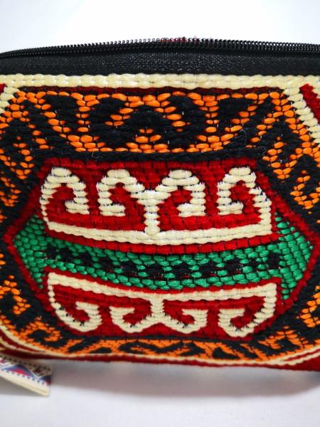 Kilim Desen Cüzdan Boy Çanta Ölçü 17X13Cm