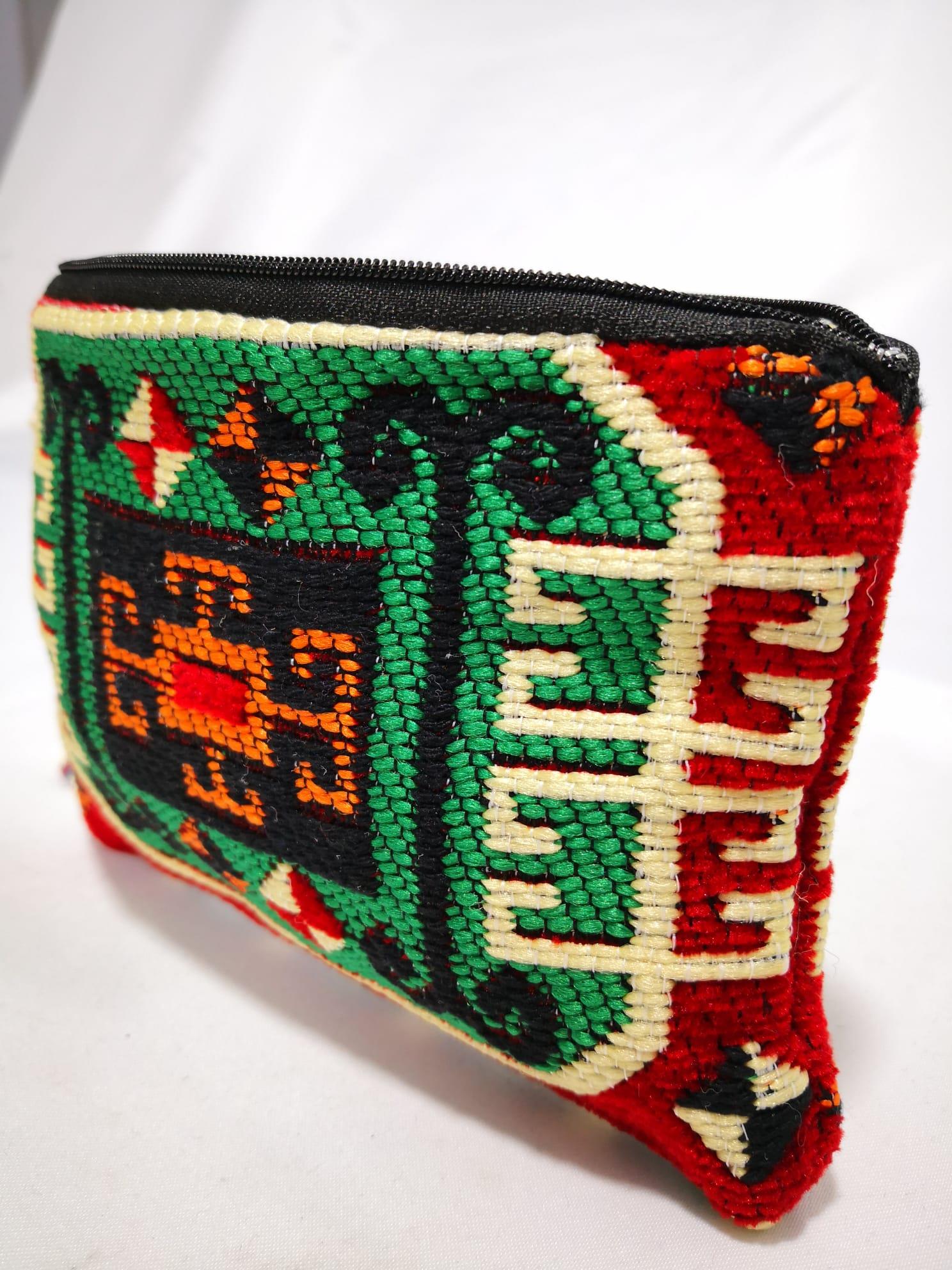 Kilim Desen Cüzdan Boy Çanta Ölçü 17X13Cm