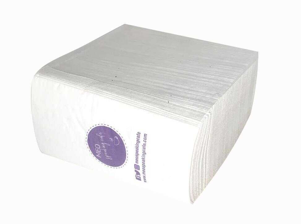 Hatali Baskılı Garson Katli Peçete 25X25 Koli İçi 24 Paket