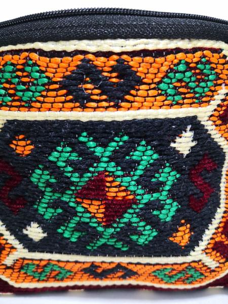 Kilim Desen Cüzdan Boy Çanta Ölçü 17X13Cm
