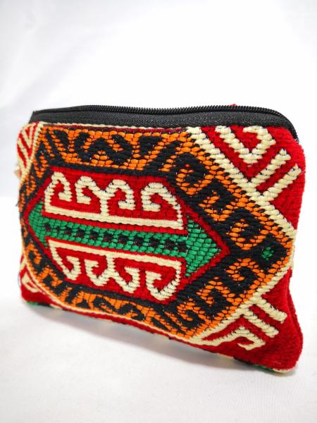 Kilim Desen Cüzdan Boy Çanta Ölçü 17X13Cm
