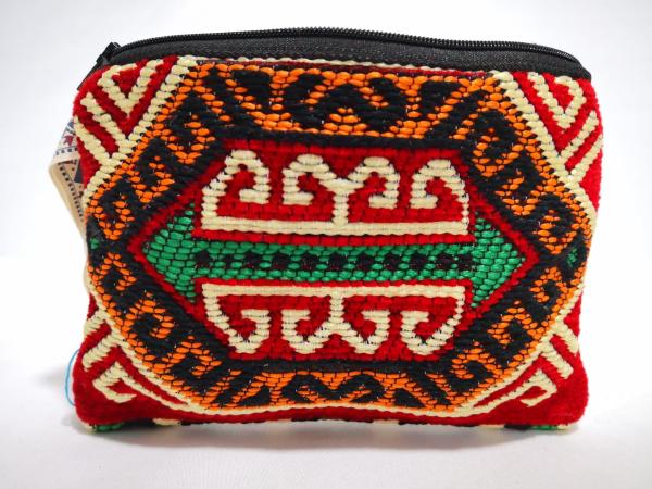 Kilim Desen Cüzdan Boy Çanta Ölçü 17X13Cm
