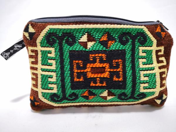 Kilim Desen Cüzdan Boy Çanta Ölçü 19X13Cm