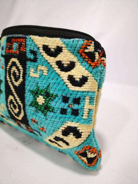 Kilim Desen Cüzdan Boy Çanta Ölçü 19X13Cm