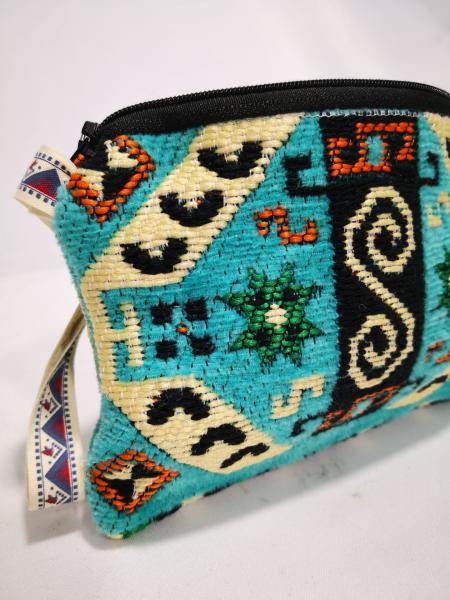 Kilim Desen Cüzdan Boy Çanta Ölçü 19X13Cm