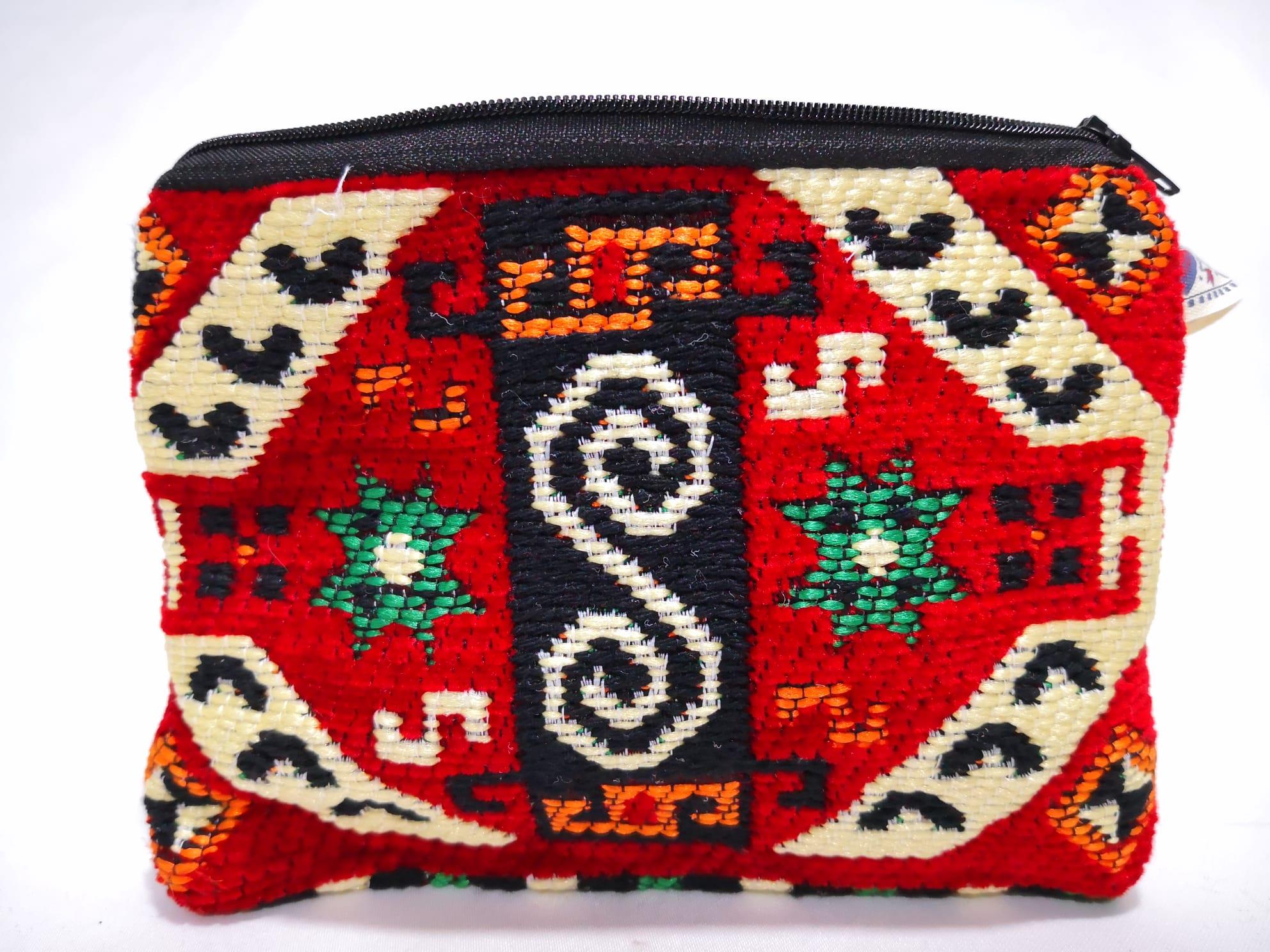 Kilim Desen Cüzdan Boy Çanta Ölçü 17X13Cm