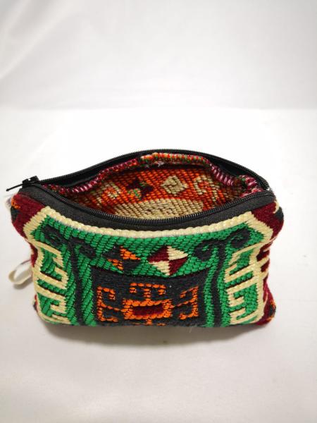 Kilim Desen Cüzdan Boy Çanta Ölçü 17X13Cm