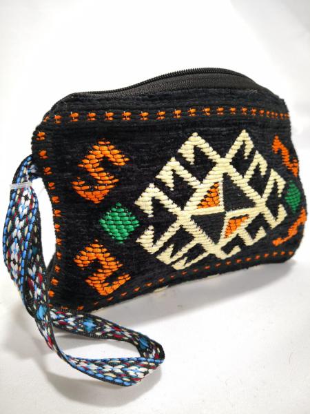 Kilim Desen Cüzdan Boy Çanta Ölçü 17X13Cm