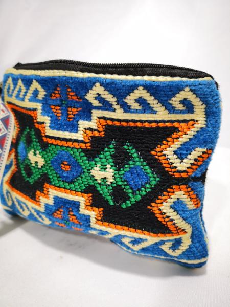 Kilim Desen Cüzdan Boy Çanta Ölçü 17X13Cm