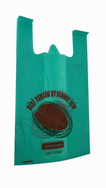 Karpuz Poşeti Yeşil Renk 1 Kg Paket 32X58