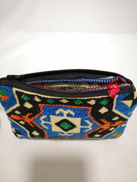 Kilim Desen Cüzdan Boy Çanta Ölçü 17X13Cm