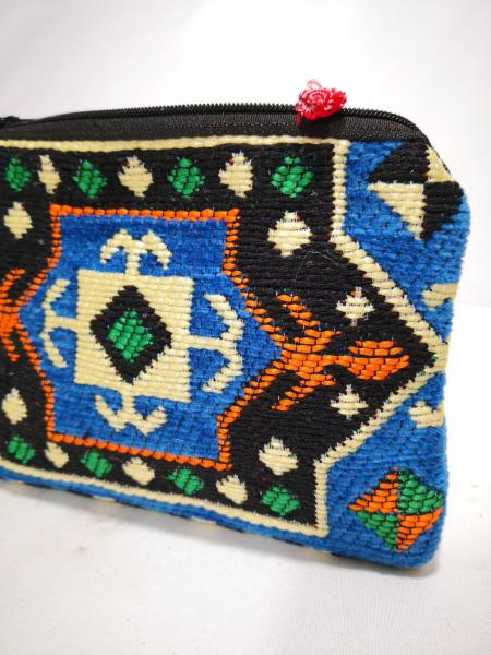 Kilim Desen Cüzdan Boy Çanta Ölçü 17X13Cm