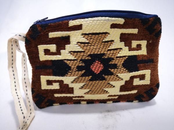 Kilim Desen Cüzdan Boy Çanta Ölçü 17X13Cm