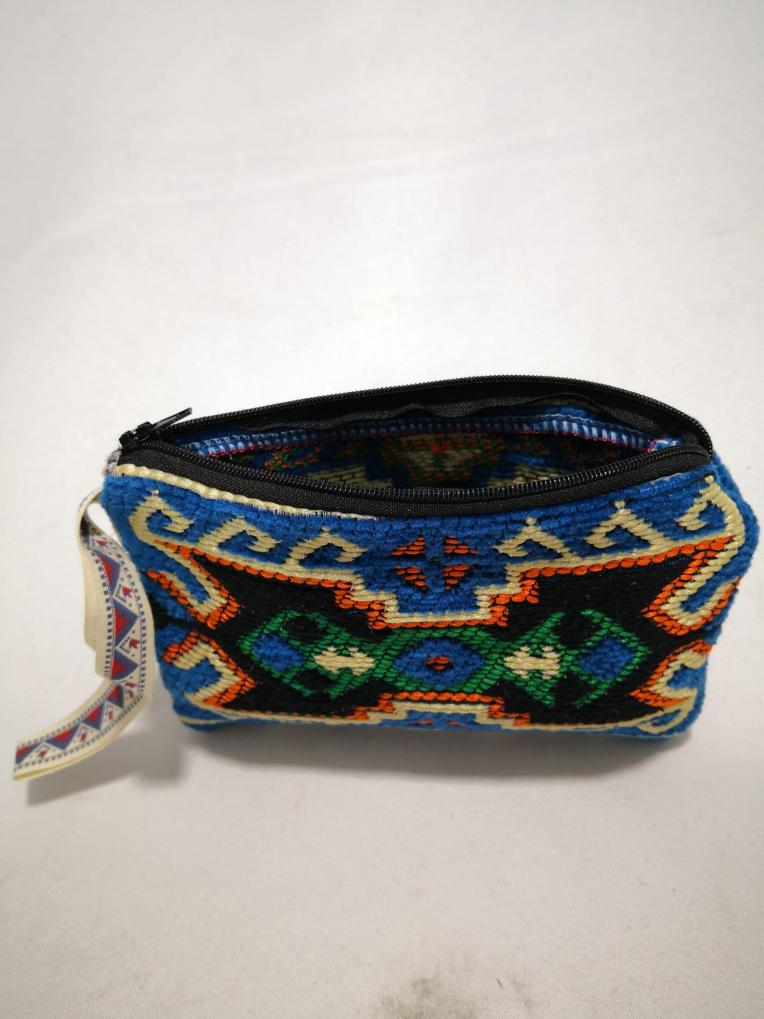 Kilim Desen Cüzdan Boy Çanta Ölçü 17X13Cm