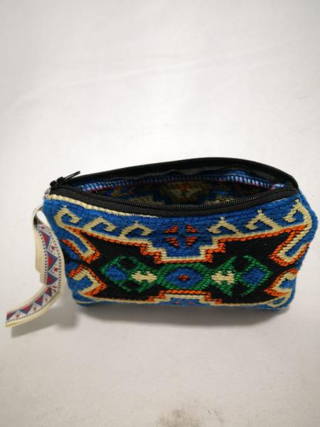 Kilim Desen Cüzdan Boy Çanta Ölçü 17X13Cm