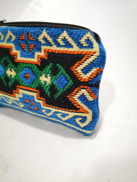 Kilim Desen Cüzdan Boy Çanta Ölçü 17X13Cm